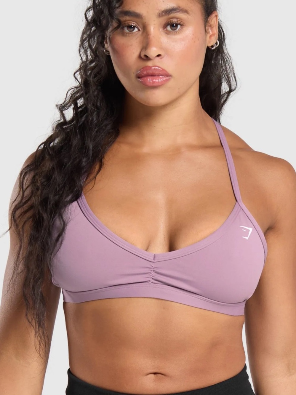 Gymshark Soft Purple Minimal Sports Bra || Size Small